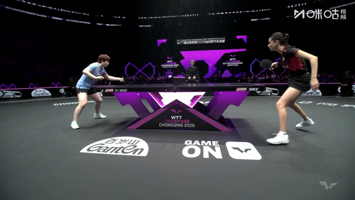 蒯曼首局11-4领先高桥布鲁娜|WTT|冠军赛|1/8决赛|重庆|高桥·布鲁娜_新浪体育_新浪新闻
